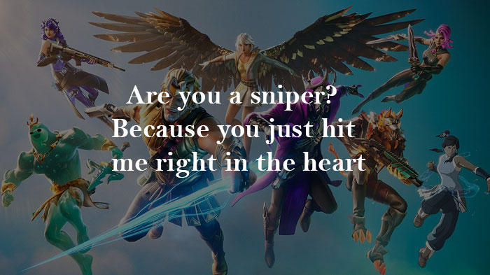 Funny Fortnite Pick Up Lines